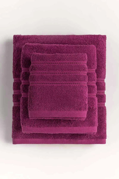 Raspberry Combed Towel Viscose