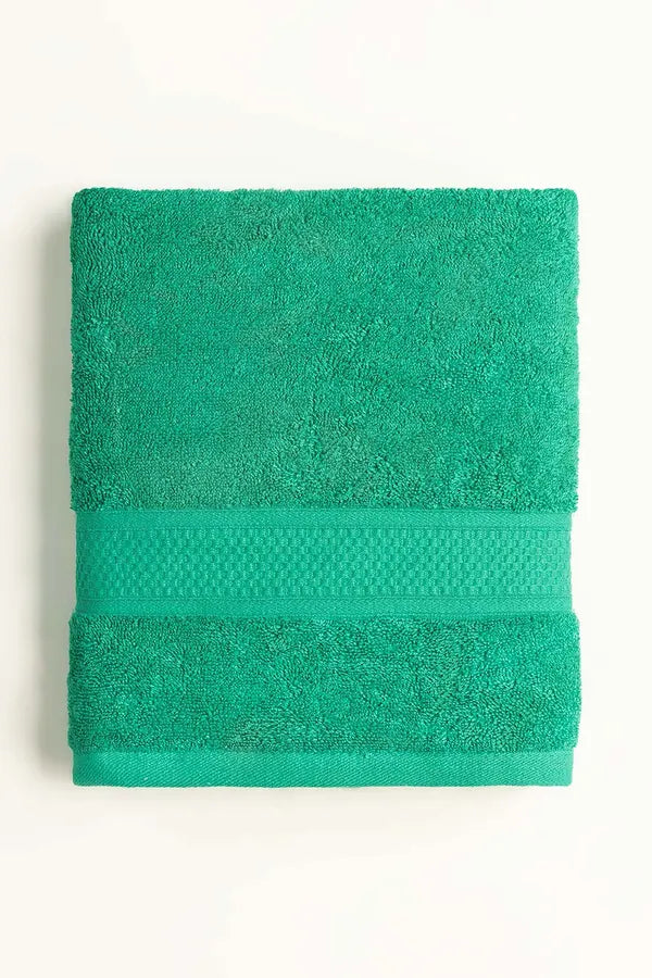 Sea Green Dyed Bath Towel
