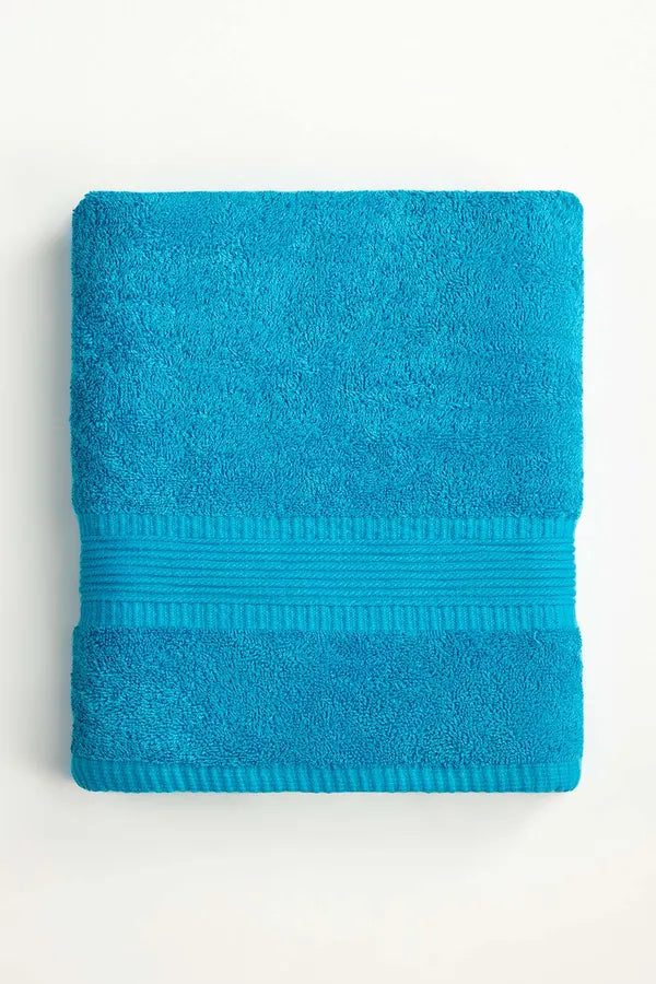 Ferozi Dyed Bath Towel