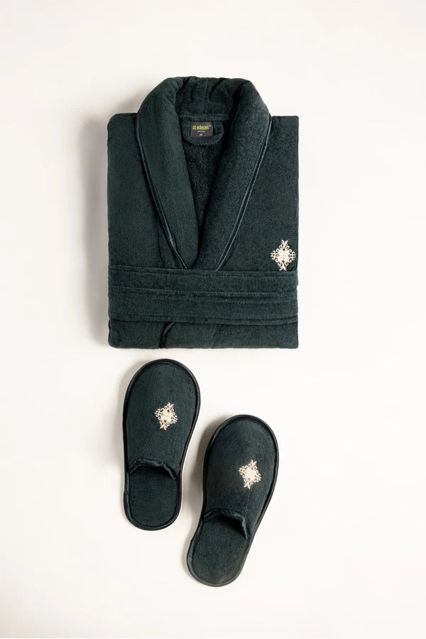 Eclipse Combed Bathrobe