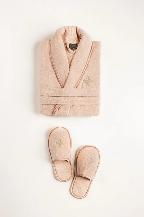 Blossom Velour Bathrobe